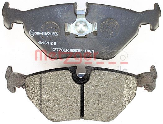 METZGER 1170371 Bremsbelagsatz, Scheibenbremse